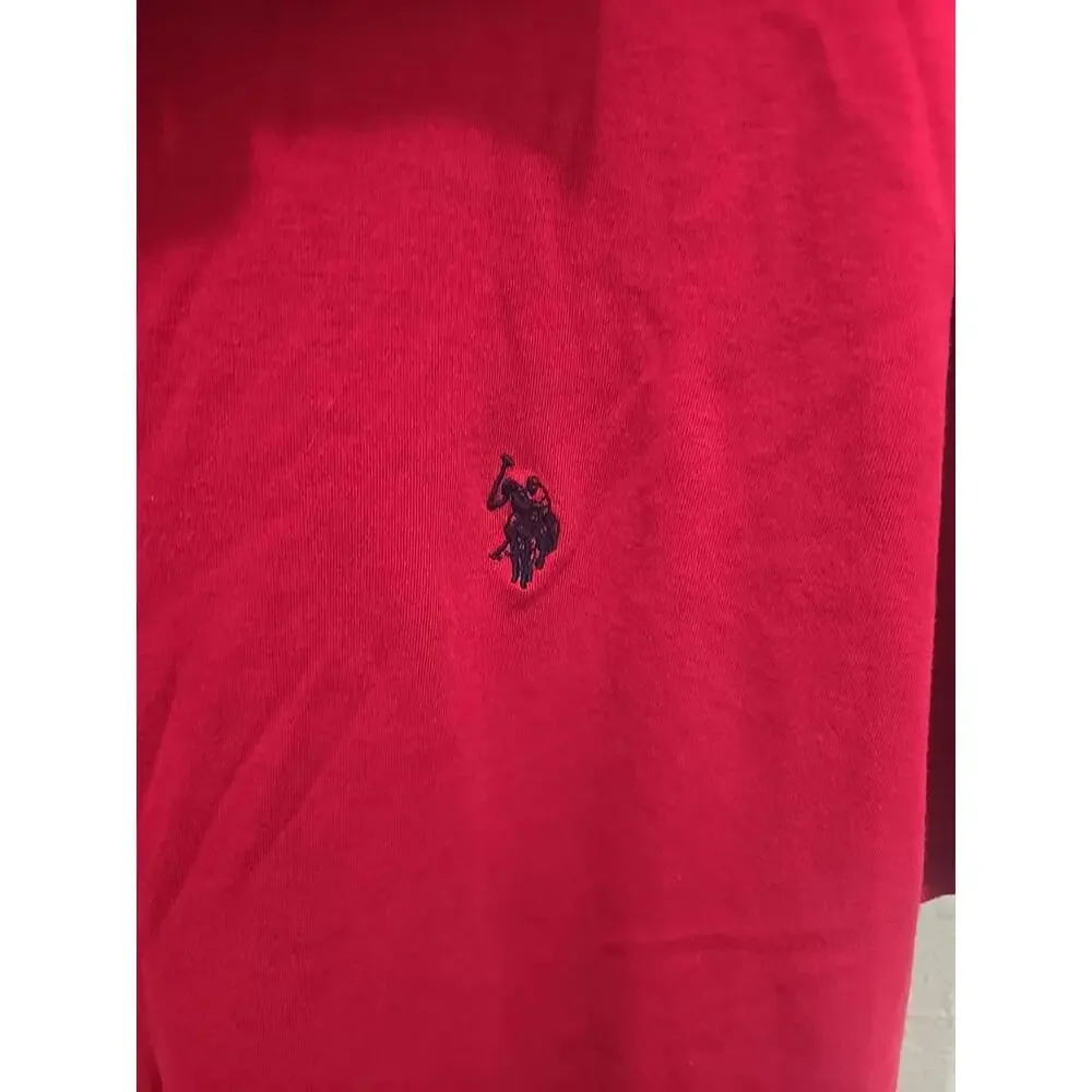 Polo Ralph Lauren Short Sleeve Polo Shirt Classic‎ Fit Red Size XL
